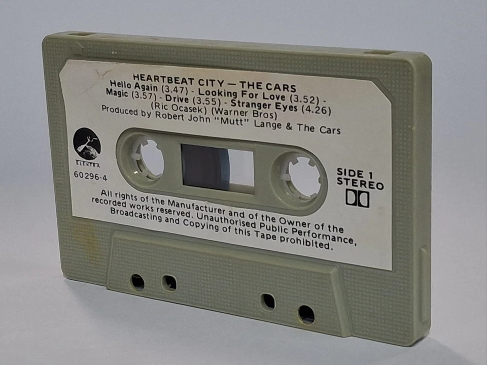 The Cars Heartbeat City Cassette Tape - Image 4 of 4