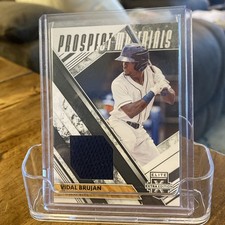 2019 Elite VIDAL BRUJAN #PM-VB Prospect Materials JERSEY - EXTRA EDITION - TAMPA