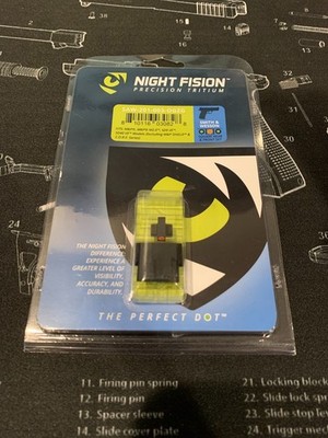 Night Fision Night Sight Set for Smith & Wesson M&P / M&P 2.0 / SD9 VE Orange