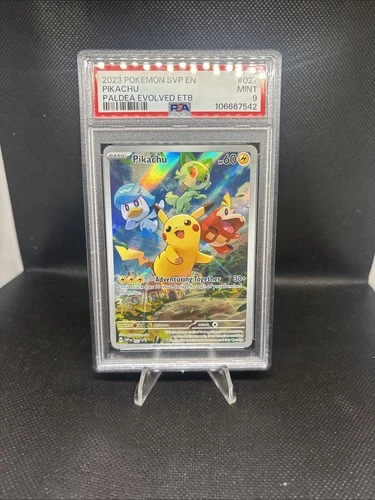 Pikachu 027 Sv: Scarlet & Violet Promo Cards Holo