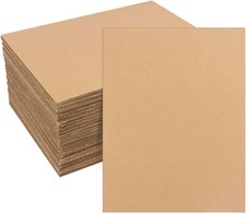 Corrugated Cardboard Sheets 11 x 17 Flat Layer Pads 80 Pack