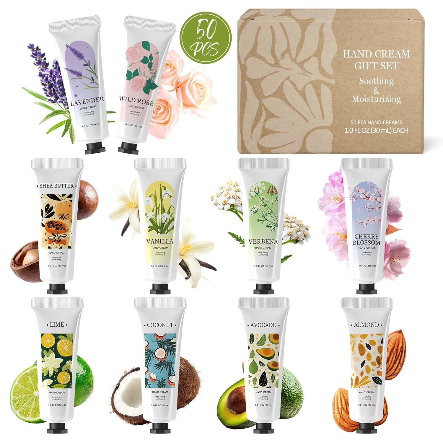 50 Pack Hand Lotion Bulk Mini Lotion Bulk Hand Lotion Travel Size Thanksgiving G