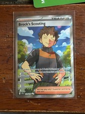 Pokémon TCG ‘Brock's Scouting 179/159’ Journey Together