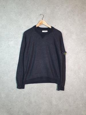 Stone Island Strickpullover Herren mittelgrau TB341