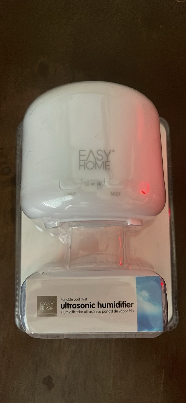 Easy Home Ultrasonic Portable Cool Mist Humidifier