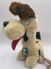Vintage Garfield Odie Plush Stuffed Animal Dog Dakin 1983 with Tag 10 Inches