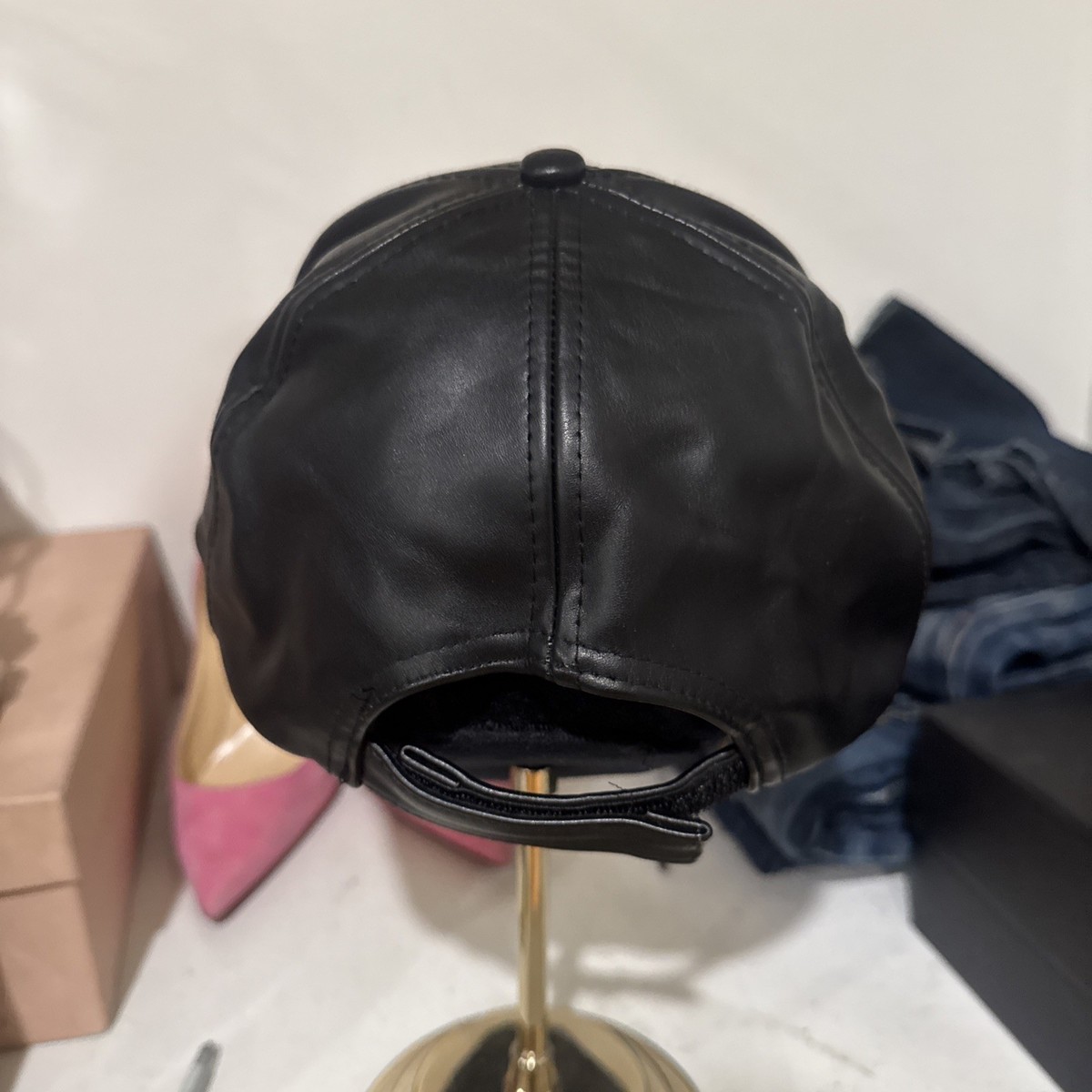 Madonna Rebel Heart Tour 2015 Hat Baseball Cap Leather Black  display picture 2