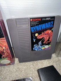Dynowarz: Destruction of Spondylus Complete in Box CIB Nintendo NES Video Game