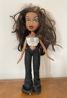 Vintage Bratz Sasha Fashion Doll 1st Edition 2001 With Outfit - No Feet / Shoes