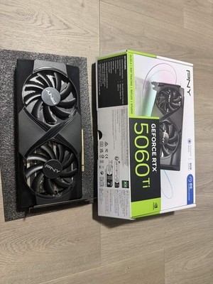 PNY GeForce RTX 5060 Ti Dual OC 8GB GDDR7 Graphics Card 240427
