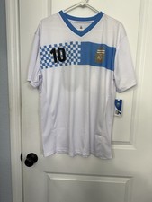 ⚽️ Lionel Messi # 10 soccer jersey 2026 Argentina National Team Mens XL NWT
