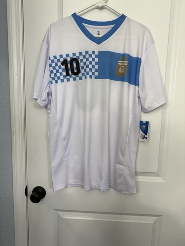 ⚽️ Lionel Messi # 10 soccer jersey 2026 Argentina National Team Mens XL NWT