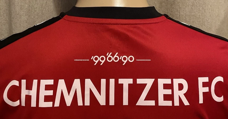 Chemnitzer FC Jako Matchworn Trikot 2019/20 "NILES-SIMMONS." + Nr.17 Tallig Gr.M - Bild 4 von 4