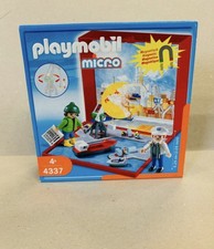 Playmobil Microwelt 4337, Hafen, Kran, zum Mitnehmen, Magnetisch, Box, Neu OVP