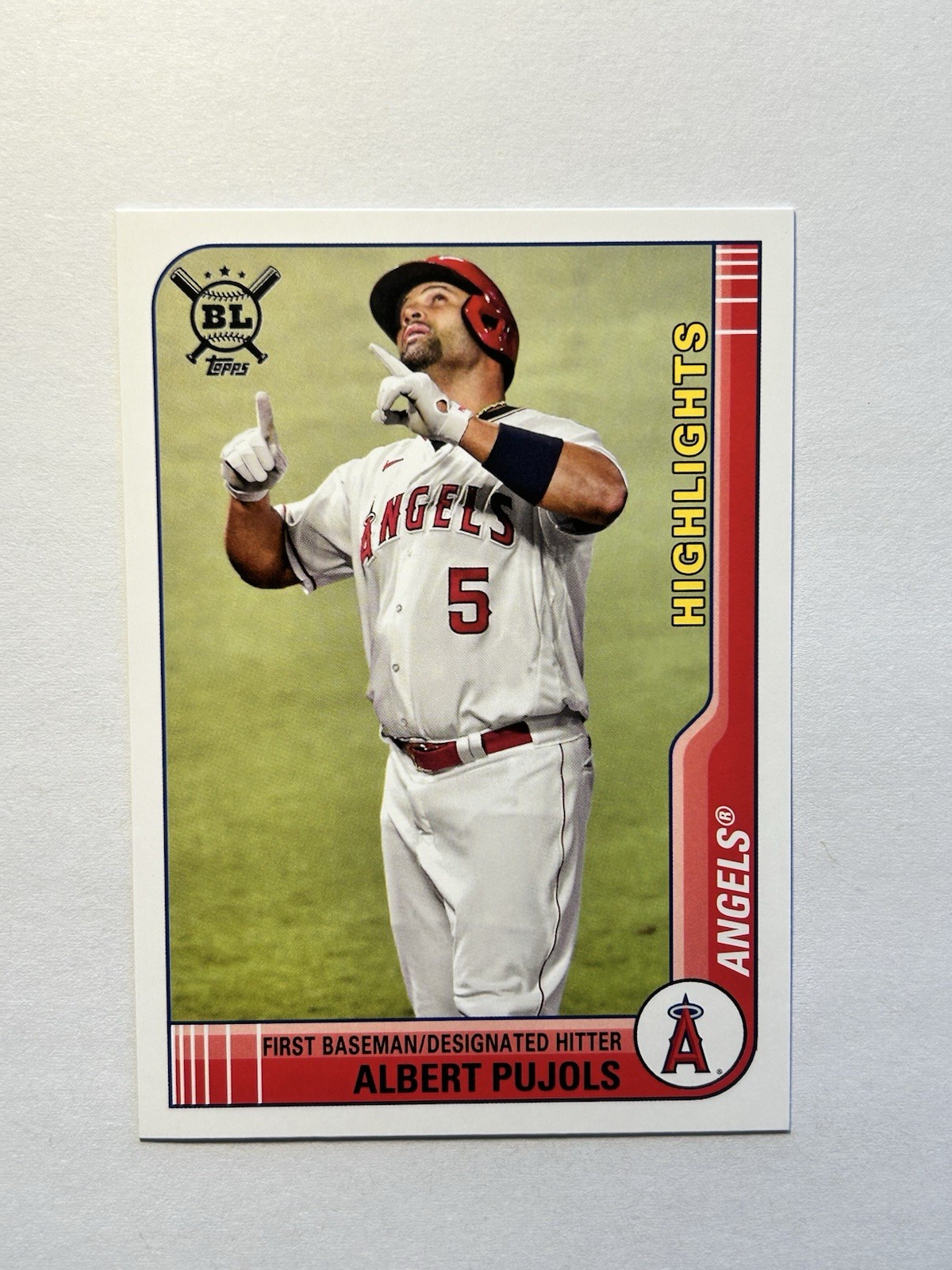 2021 Topps Big League - Highlights Albert Pujols #300 Los Angeles Angels