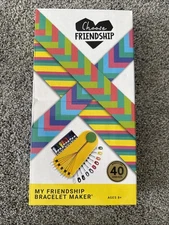 Choose Friendship, My Friendship Bracelet Maker W/ Storage Drawer W/ 20 Threads