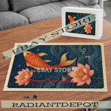 Koi peaceful water 500pc jigsaw puzzle 15X20.5 in