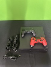 Sony Playstation 4 500GB Black Console PS4 w/ 2 Controllers and Cords