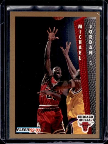 1992-93 Fleer Michael Jordan #32 Bulls