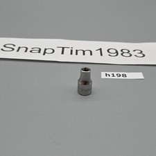 Snap-on Tools TLE60A - E6 , Inverted Torx, Chrome, 1/4” Dr., Shallow Socket -USA