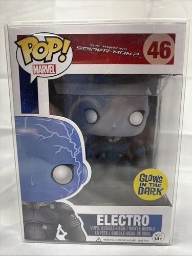 Funko Pop Marvel The Amazing Spider-Man 2 # 46 - Electro Vinyl Vaulted! JJ0227JW