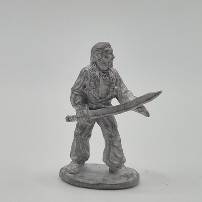 Grenadier Fantasy Warriors Human Pirate FP18 Metal Miniature 1987 D&D OSR OOP