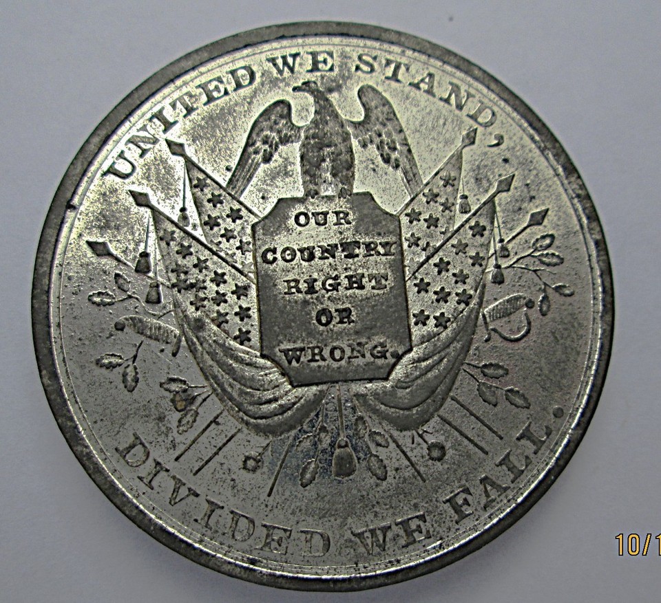 1844 George M Dallas VP. DW GD 1844-1 Political Token Medal Rare | eBay