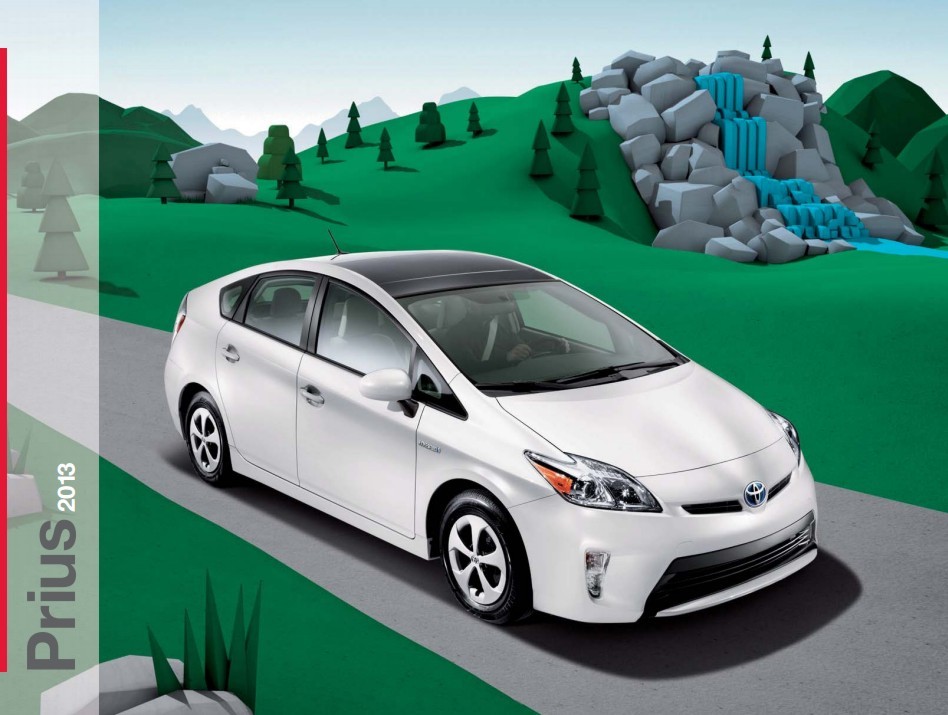 2013 Toyota Prius 20-page Sales Brochure Catalog - hybrid car | eBay