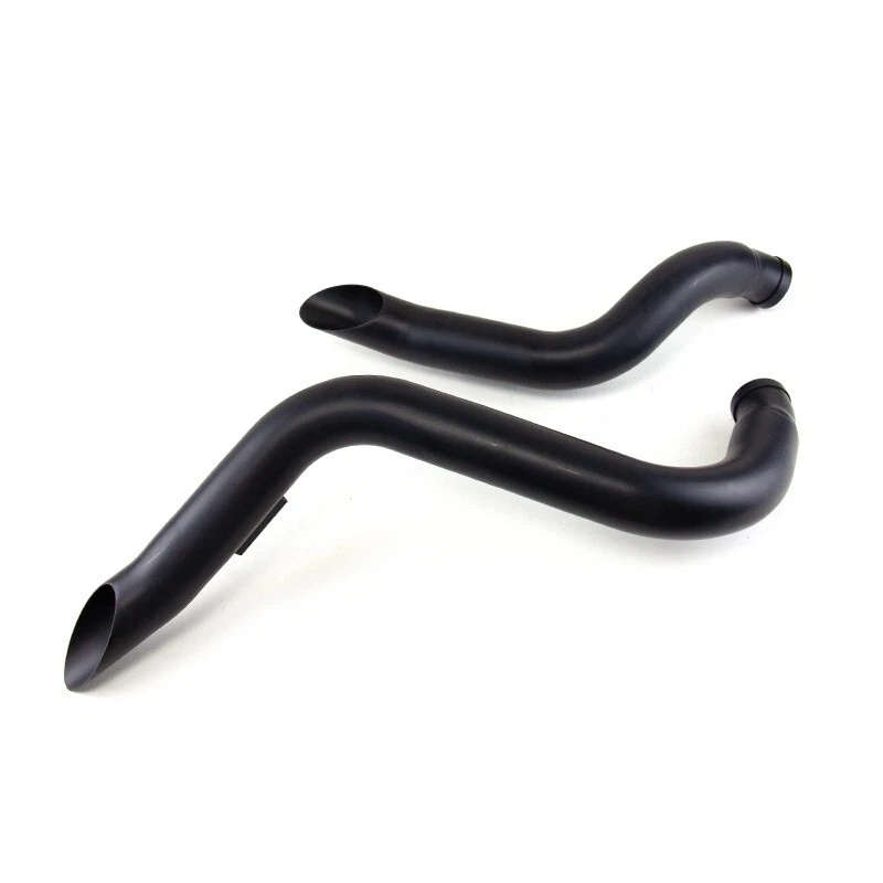 Выхлопные трубы 2 дюйма LAF с фланцевыми комплектами для Harley Sportster Softail в черной упаковке - Изображение 4 из 4