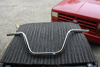7'' MINI Apehangers CHROME 7/8'' mini apes ape hanger bars 22mm  Handlebars bobber