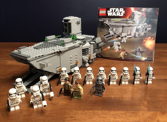 lego 75103 star wars first order transporter stores