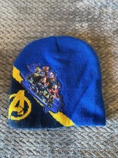 Marvel Avengers Beanie Knit Hat Toboggan Cap One Size