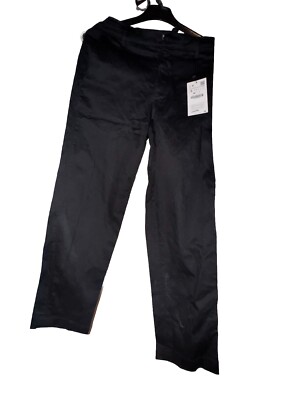 ZARA Black smart slim fit cropped Trousers Formal Workwear Office