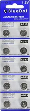 BlueDot Trading AG13 LR44 LR1154 SR44 A76 357A 303 357 LR44 Alkaline Button Coin