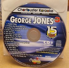 90304 GEORGE JONES      CHARTBUSTER KARAOKE LOT SH
