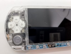 Sony PSP-3000 Playstation Portable Handheld Console Clear Shell Custom