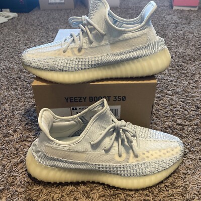 Size 10 - adidas Yeezy Boost 350 V2 Cloud White Non-Reflective