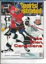 SPORTS ILLUSTRATED MAGAZINE----JUNE 14 1993---MONTREAL CANADIENS COVER
