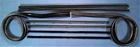1967-1972 CHEVROLET GMC PICKUP TRUCK DOOR WINDOW FELT AND RUN CHANNEL SEAL SET
