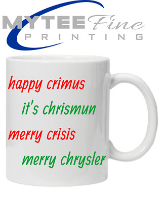 It's Christmas VINE MEME lustige U Tube Neuheit Kaffee Tee BECHER Geschenk Wichtel