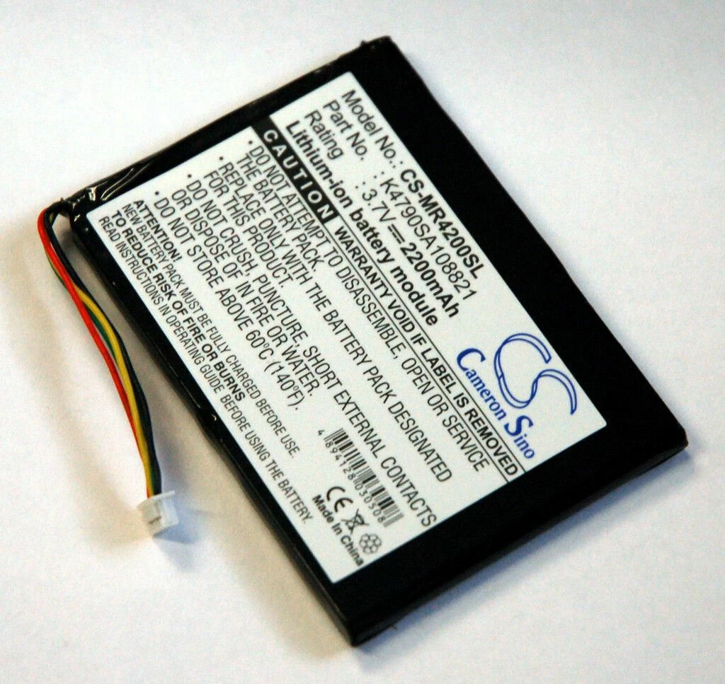 Batteria Li-Polymer 1250mAh 3.7V per Navigatore GPS Becker