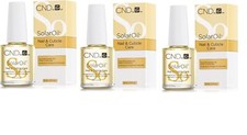  Pack 3 CND Solar Oil Nail and Cuticle Care 0.5 Oz