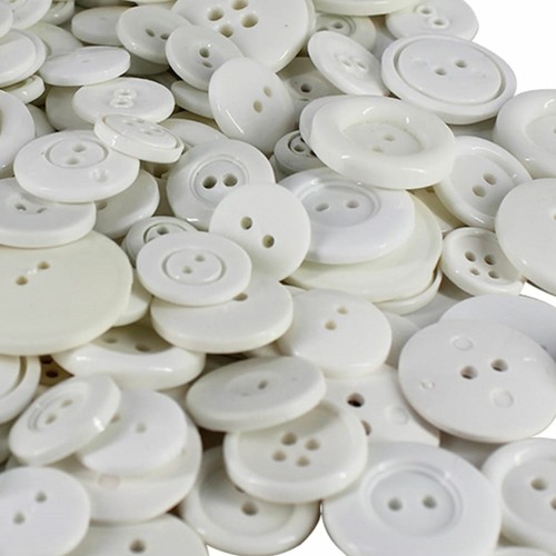 Bulk Lot Bag of Buttons Job Lot Assorted Colours Shapes Sizes Small Large Sewing - Picture 15 of 22