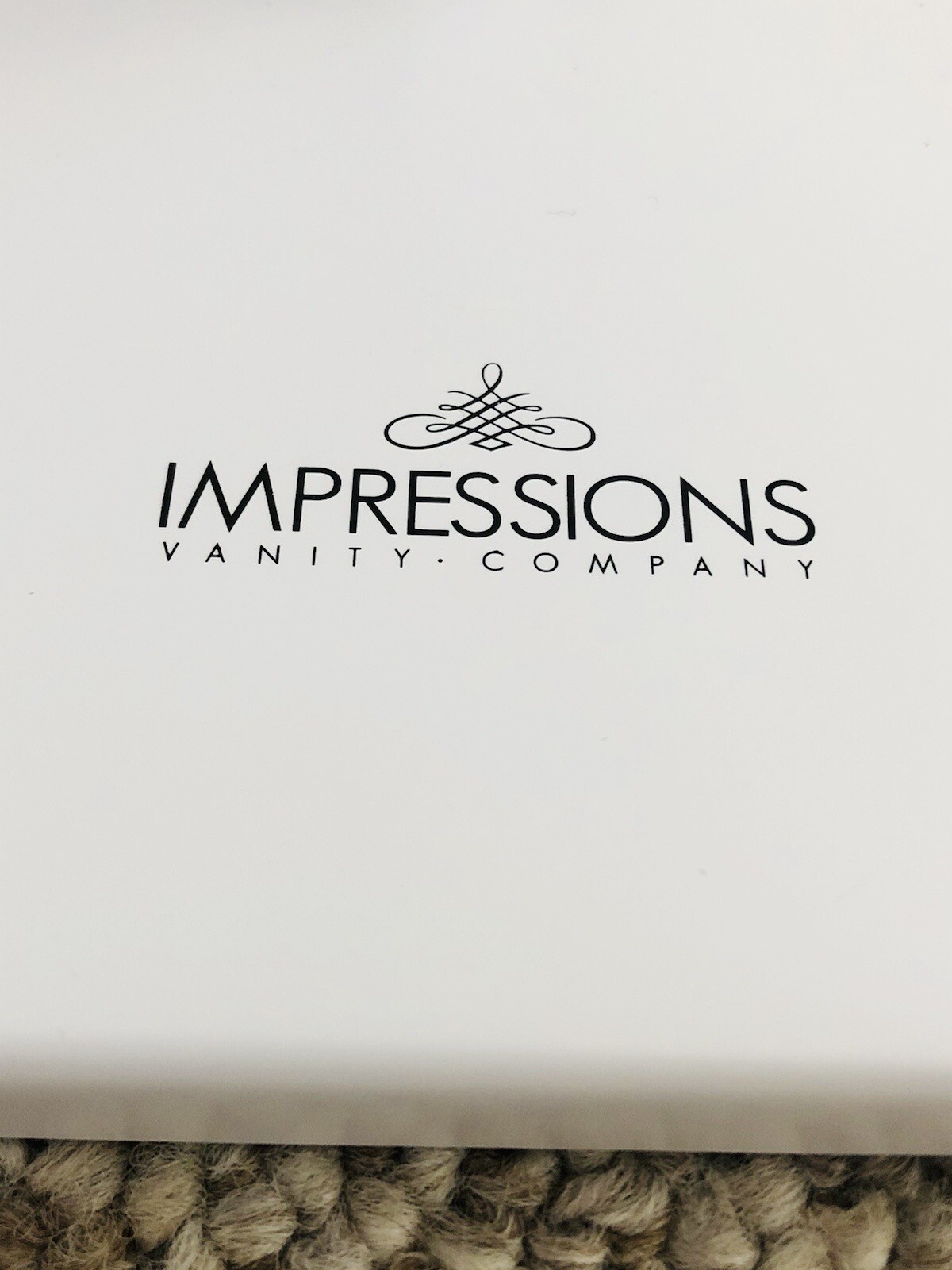 Impressions Vanity Silver Touch Highlight LED Makeup Mirror, Lighted