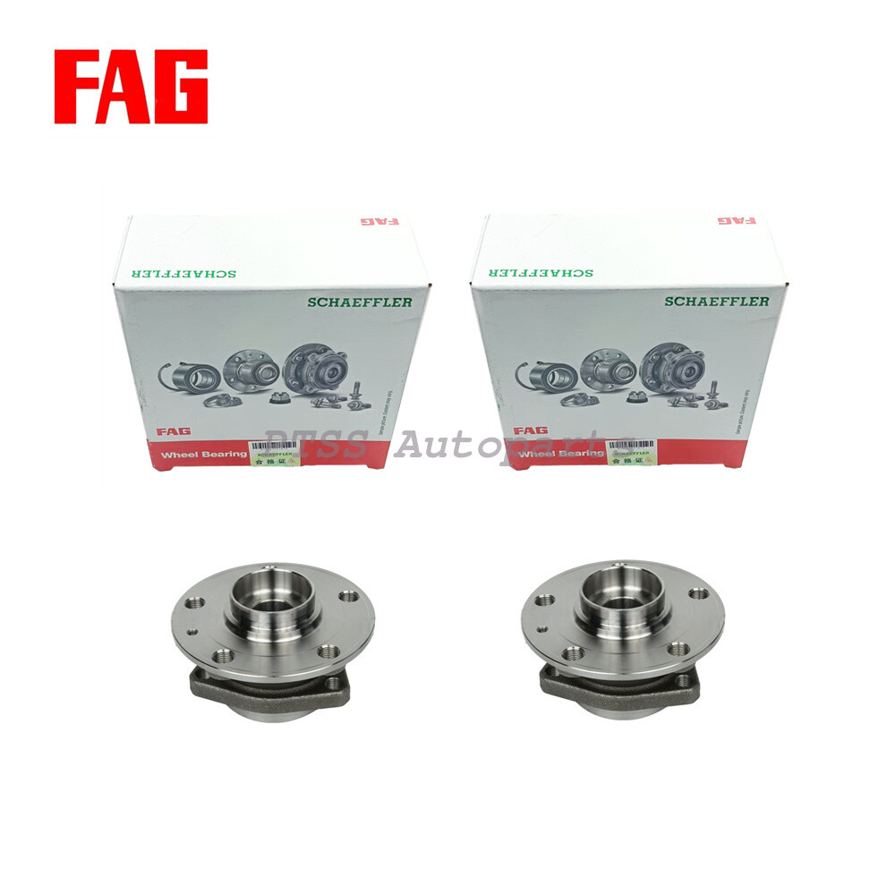2Pcs 1K0407621E FAG OEM Front Wheel Bearing For VW GOLF VI 09-12