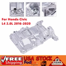 112005BAA00 Engine Oil Pan for Honda Civic 2016-2020 L4?2.0L Petrol Front