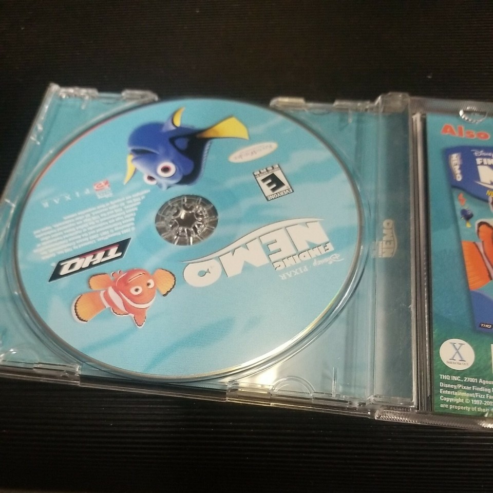 Disney/Pixar Finding Nemo PC/ CD-Rom Software Disc. H5 | eBay