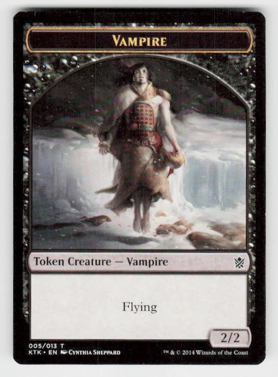 Vampire / Vampire Double-Sided Token 7 // 8 Innistrad Remastered