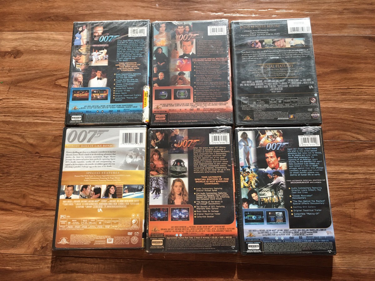 映画 007 シリーズ DVD 6枚セット スパイ・アクション 映画 007 シリーズ DVD 6枚セット スパイ・アクション 映画 007