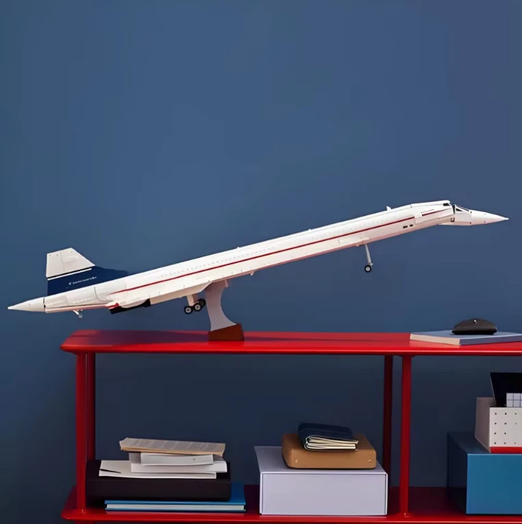 2083 ШТ. Airbus Concorde Модель Кирпичи Строительные Блоки MOC 10318 - Изображение 3 из 4